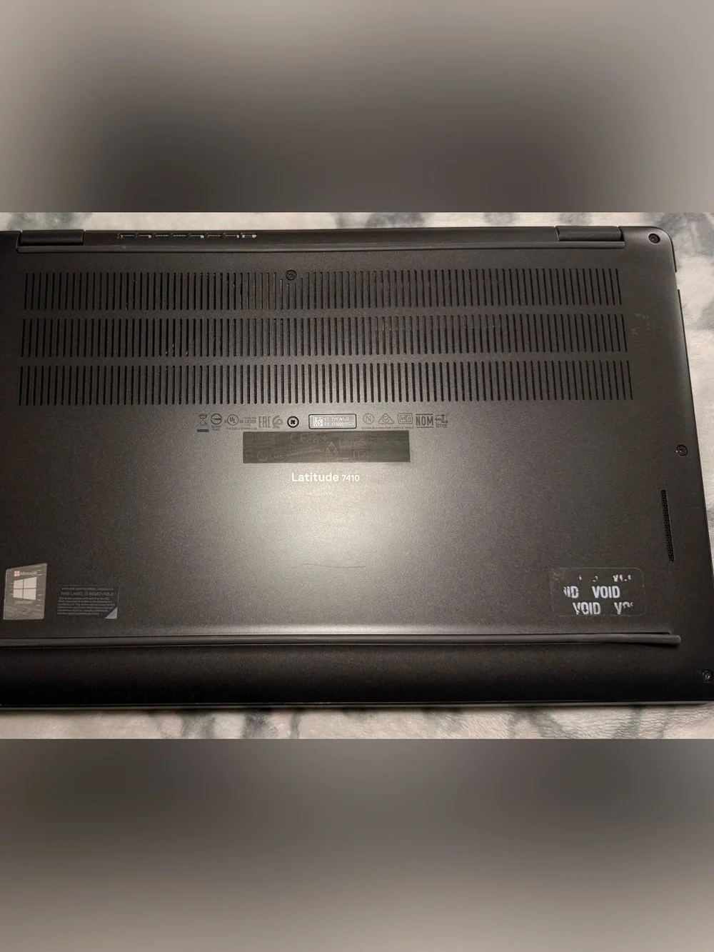 Dell laptop black
